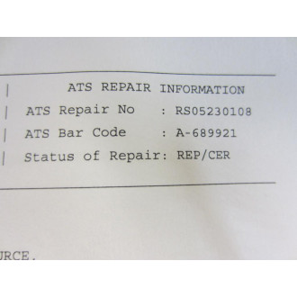 Moore LMR-3 Linear Master Reference Bd B83009 RS05230108 - Refurbished
