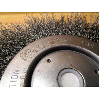 Weiler 6000 RPM Wire Wheel Brush - New No Box