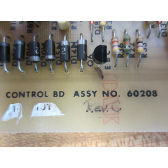 Boston Gear 60208 Control Board RS06180088 - Refurbished