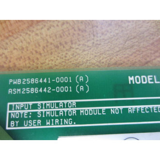 Siemens 505-6010 Simatic TI505 Input Simulator Mod 5056010 SerRev.A - Used
