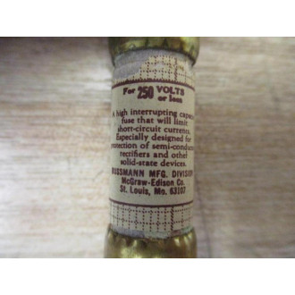 Bussmann KAB 7 Tron Rectifier Fuse KAB7 Tested (Pack of 6) - New No Box