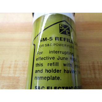 S & C 131100R4 Fuse Refill - New No Box