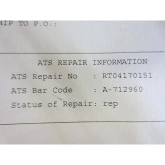 Partlow 04614702 7000 Chart Recorder Control Bd RT04170151 - Refurbished