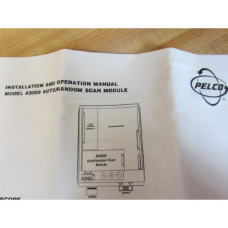 Pelco A900 AutoRandom Scan Module - Refurbished