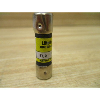 Littelfuse FLQ-2A Fuse Cross Ref 486J21, FLQ002 Tested (Pack of 3) - New No Box