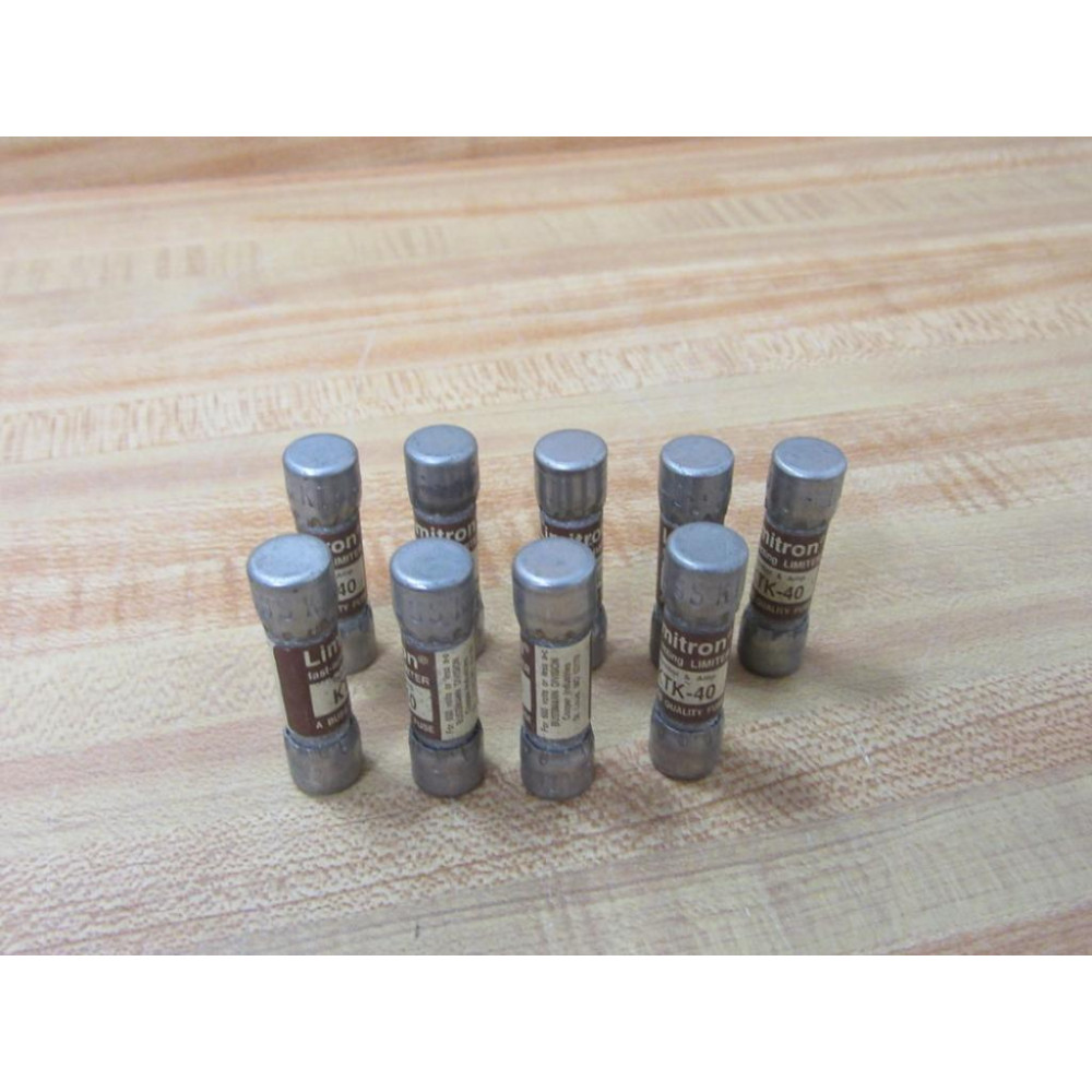 Buss KTK-40 Bussmann Fuse Cross Ref 1CQ84 (Pack of 9) - Used