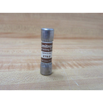 Buss KTK-8 Bussmann Fuse Cross Ref 6F133 (Pack of 8) - Used