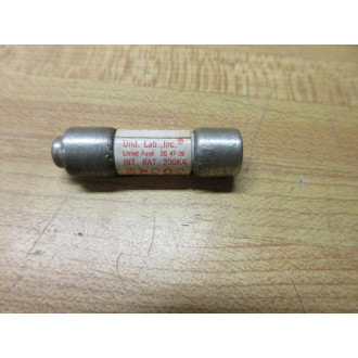 Gould Shawmut Ferraz Mersen ATMR15 Fuse Cross Ref 4ZCA4 (Pack of 2) - New No Box