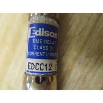 Edison EDCC12 Fuse Tested (Pack of 6)