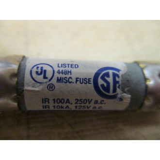 Buss BAF-3 Bussmann Fuse Cross Ref 6C167 Tested (Pack of 6) - New No Box