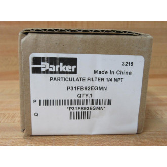 Parker P31FB92EGMN Particulate Filter