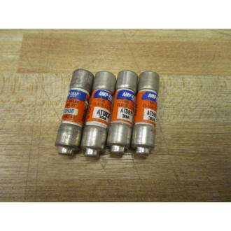Gould Shawmut Ferraz ATDR30 Fuse Cross Ref 4ZAX8 Tested (Pack of 3) - New No Box