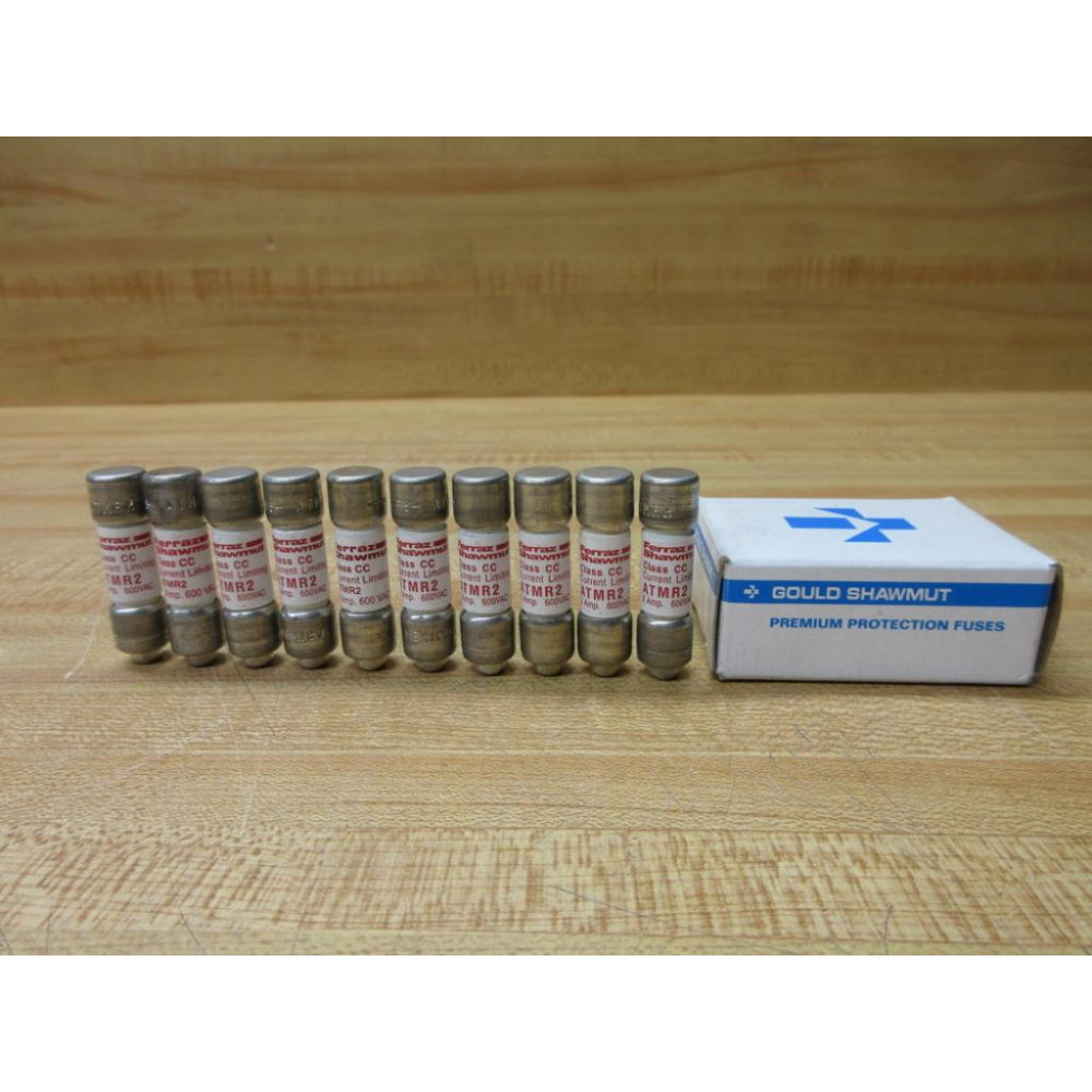 Gould Shawmut Ferraz Mersen ATMR2 Fuse Cross Ref 4ZAZ1 (Pack of 10)