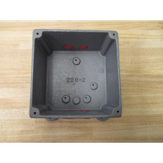 BW Controls 223-2 Liquid Tight Enclosure 2232 WO Cover