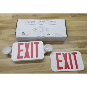 Fulham FHEC30WR Exit Sign 35GK18