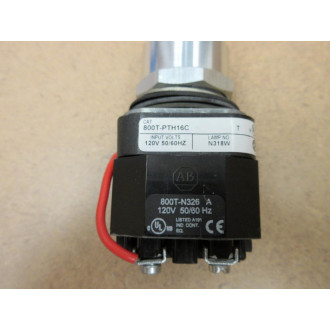 Allen Bradley 800T-PTH16C Pilot Light 800TPTH16C . - New No Box