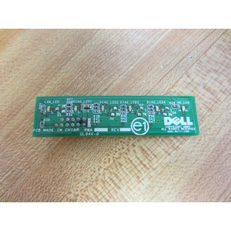 Dell HU389 Front LED Control PWB 0YN033 74431 - Used
