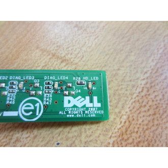 Dell HU389 Front LED Control PWB 0YN033 74431 - Used