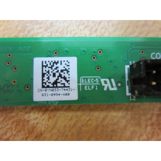 Dell HU389 Front LED Control PWB 0YN033 74431 - Used