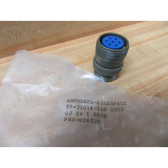Amphenol 97-3101A-16S Circular Connector 973101A16S (Pack of 2)
