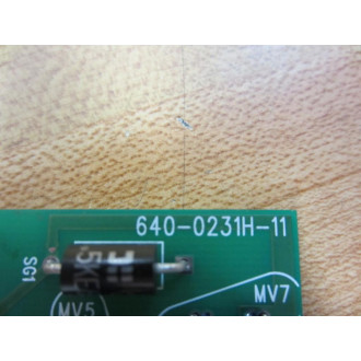 640-0231H-11 Circuit Board 6400231H11 - Used