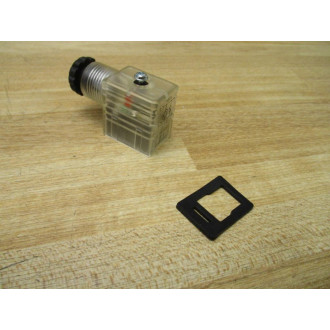 HTP 290415-120 DIN Electrical Connector 290415120 W Seal & Screw - New No Box