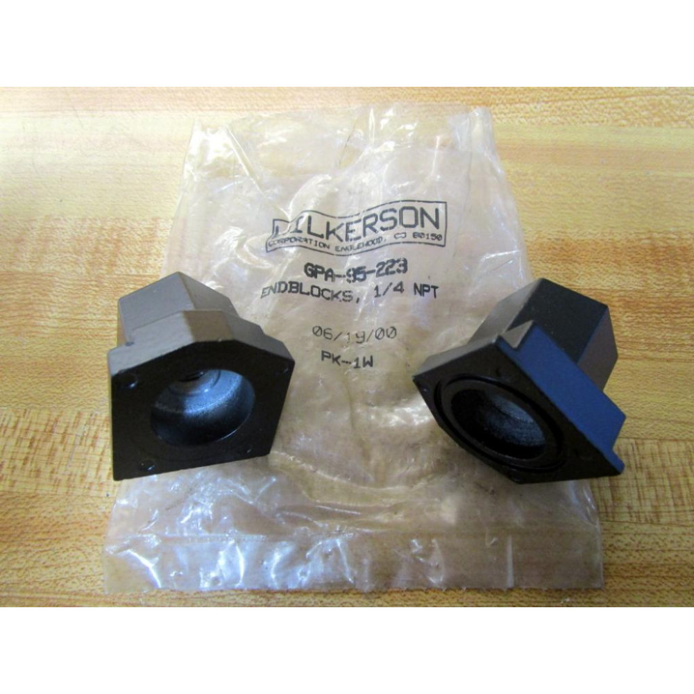 Wilkerson GPA-95-223 End Block GPA95223 Black (Pack of 2)