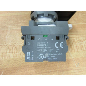 ABB MPM1-40Y10 Momentary Push Button MPM140Y10 (Pack of 2)