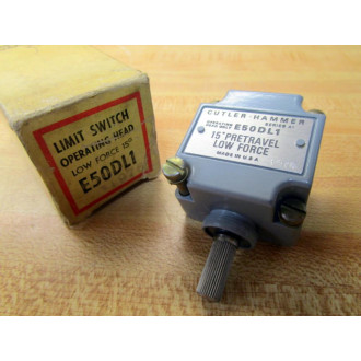 Cutler Hammer E50DL1 Operating Head WO Instructions