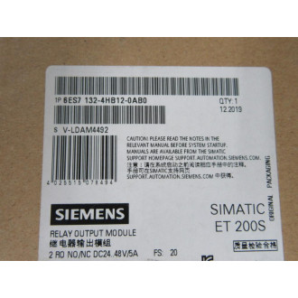 Siemens 6ES7 132-4HB12-0AB0 Relay Output Module 6ES71324HB120AB0 (Pack of 5)