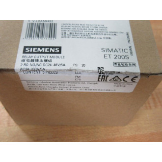 Siemens 6ES7 132-4HB12-0AB0 Relay Output Module 6ES71324HB120AB0 (Pack of 5)