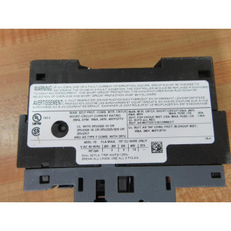 Siemens 3RV2021-4AA10 10-16A Circuit Breaker 3RV20214AA10