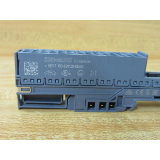 Siemens 6ES7 193-6BP20-0BA0 Base Unit 6ES7 1936BP200BA0