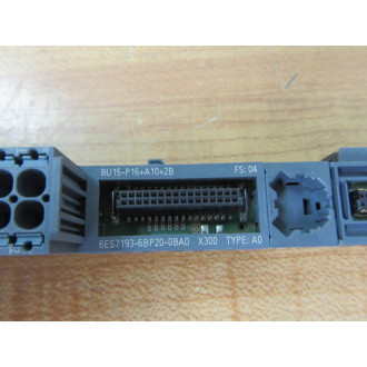 Siemens 6ES7 193-6BP20-0BA0 Base Unit 6ES7 1936BP200BA0
