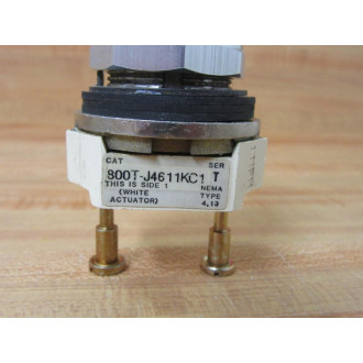 Allen Bradley 800T-J4611KC1 Selector Switch 800TJ4611KC1 - Used