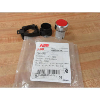 ABB CBK-MPR Non-Illum. Pushbutton CBKMPR