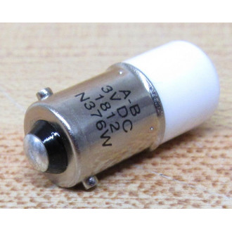 Allen Bradley 800T-N376W White Lamp 800TN376W Bulb 3V DC