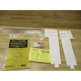 E.L. Mustee & Sons 18.200W Laundry Tray Wall Mount Kit 18200W