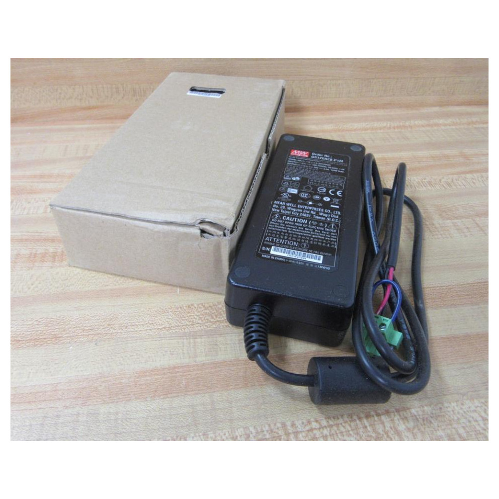 Mean Well GS120A20-P1M AC-DC Desktop Adapter GS120A20