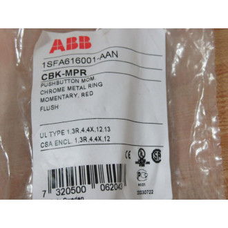 ABB CBK-MPR Pushbutton 1SFA616001-AAN