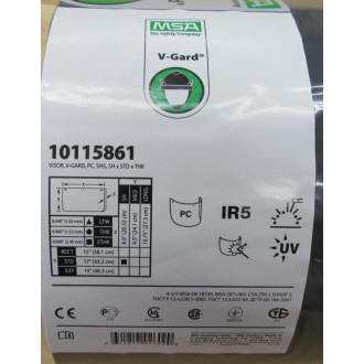MSA 10115861 Faceshield Visor