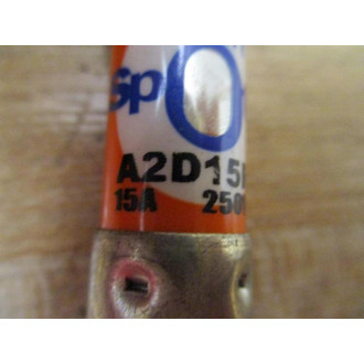 Ferraz Shawmut A2D15R Amp-Trap Smart Spot Fuse Tested (Pack of 2) - New No Box