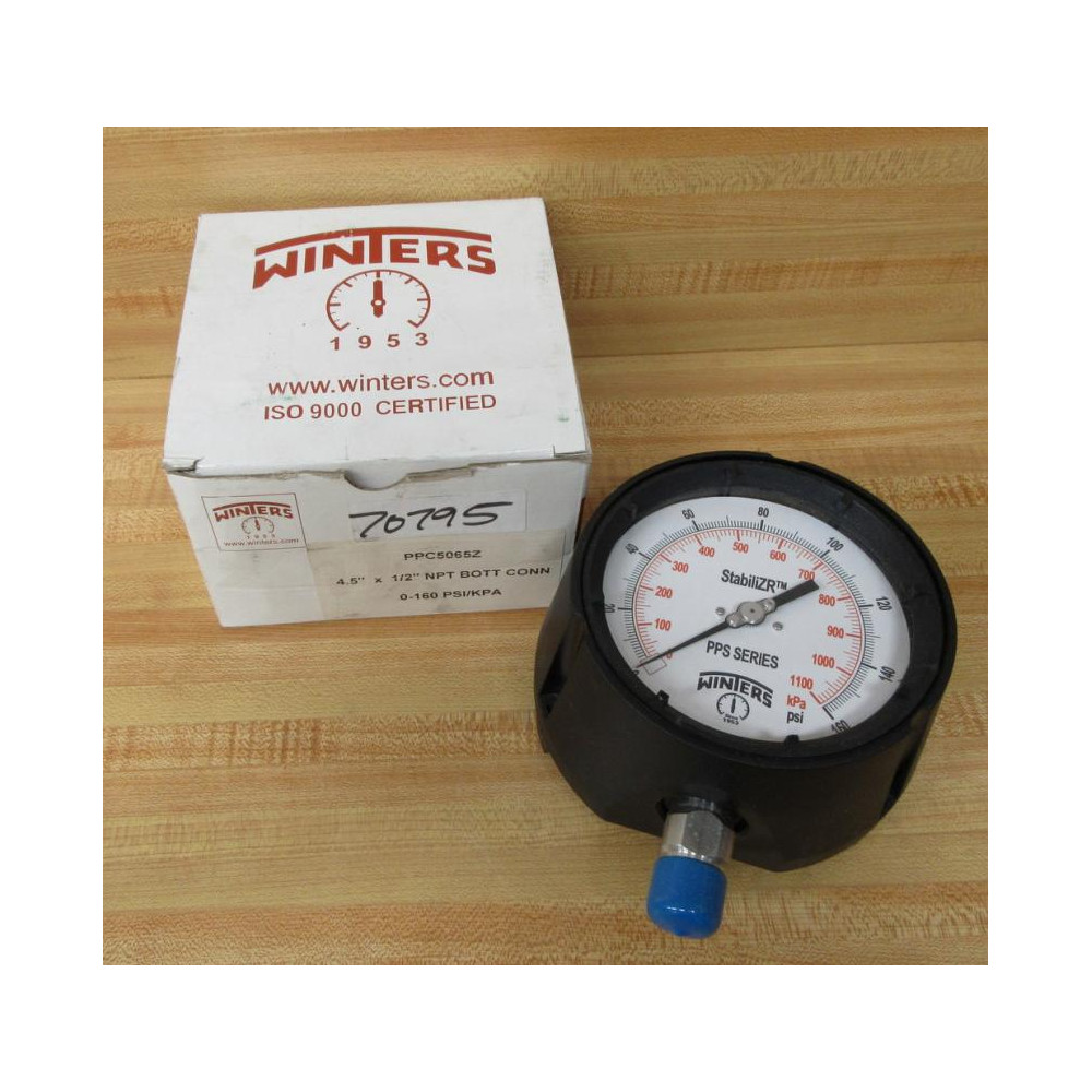 Winters PPS5065Z Process Gauge - New No Box