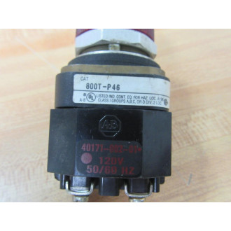 Allen Bradley 800T-P46 Pilot Light 800TP46 Red Green Amber - Used