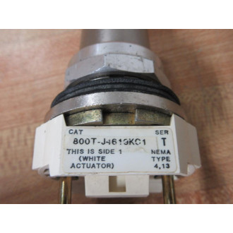 Allen Bradley 800T-J4619KC1 Selector Switch - Used