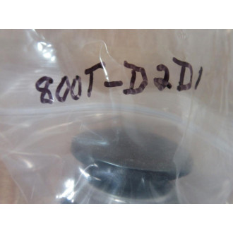 Allen Bradley 800T-D2D1 Black Pushbutton 800TD2D1 - Used