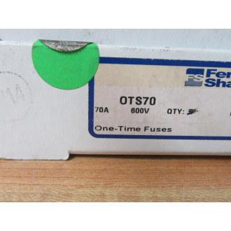 Gould Shawmut Ferraz Trionic OTS70 Fuse 0TS70 (Pack of 4)