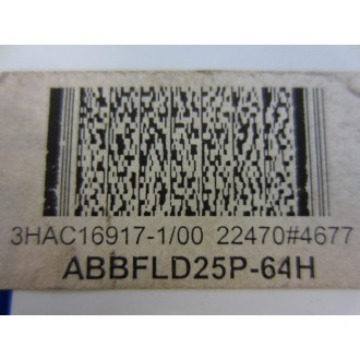 ABB 3HAC16917-100 2.5" Flash Drive ABBFLD25P-64H wCard Holder - Used