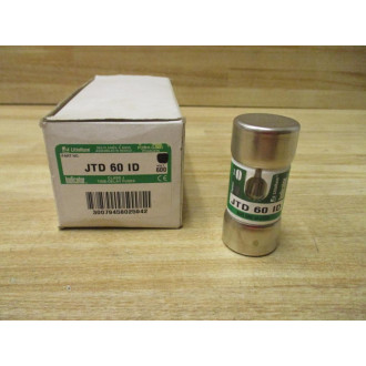 Littelfuse JTD 60 ID Indicator Time-Delay Fuse JTD60ID (Pack of 3)