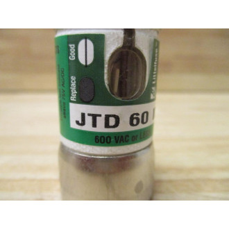 Littelfuse JTD 60 ID Indicator Time-Delay Fuse JTD60ID (Pack of 3)